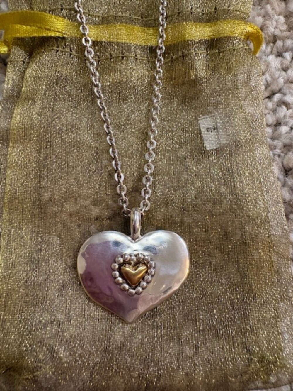 NWT Brighton Necklace LOVE BEYOND WORDS List $68
